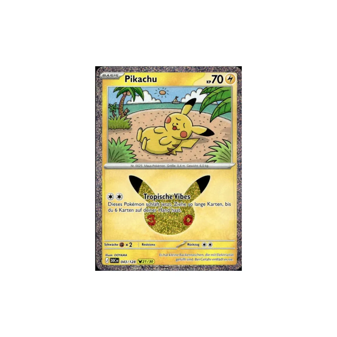 Pikachu 043/128