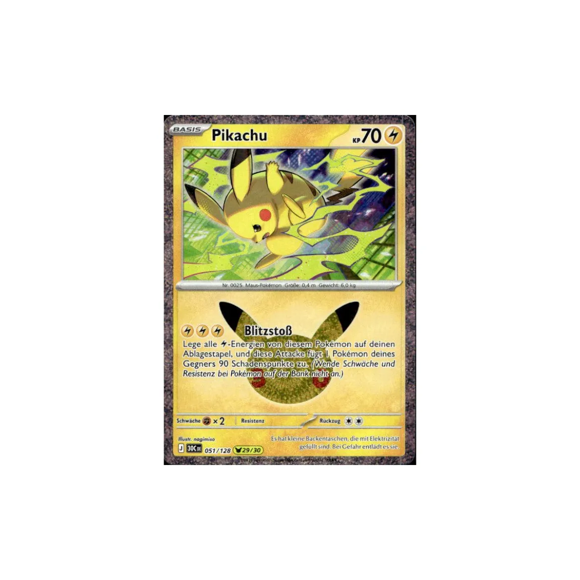 Pikachu 051/128