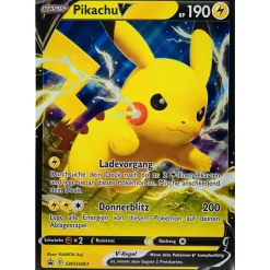 Pikachu V SWSH061 PROMO XXL OVERSIZED/ÜBERGROß