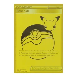 Pokéball SWSH146 Gold Promo Celebrations
