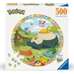 Pokemon - Blumige Pokemon - Puzzle 500 Teile