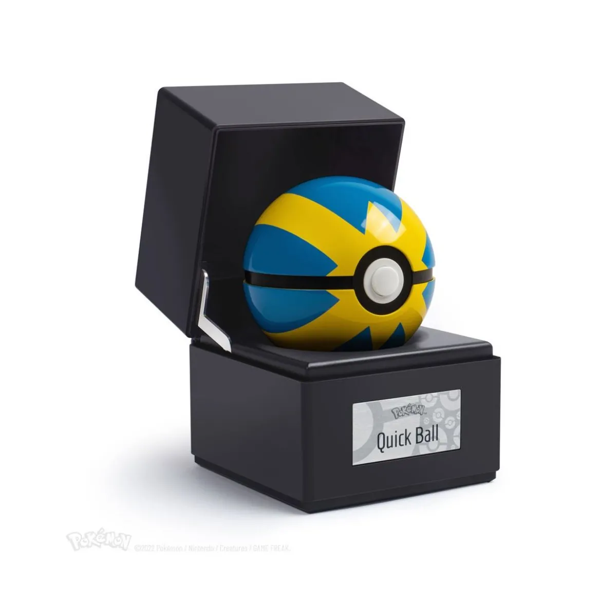 Pokemon Diecast Replika Quick Ball / Flottball mit Lichteffekt