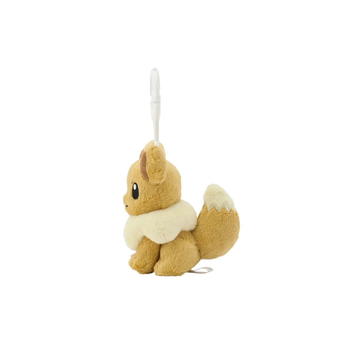 Pokemon Evoli Plüsch Schlüsselanhänger mit Karabiner 8 cm
