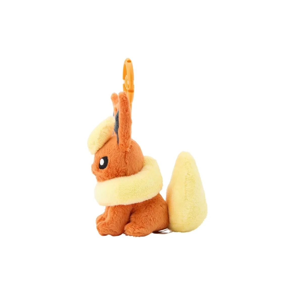Pokemon Flamara Plüsch Schlüsselanhänger mit Karabiner 8 cm