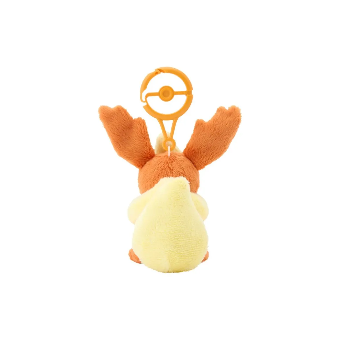 Pokemon Flamara Plüsch Schlüsselanhänger mit Karabiner 8 cm
