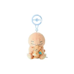 Pokemon Glumanda & Glurak Plüsch Little Daydream Schlüsselanhänger mit Karabiner 10 cm
