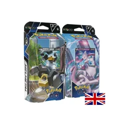 Pokemon GO: beide V Kampf Decks Mewtwo-V & Melmetal-V (2 Decks, englisch)