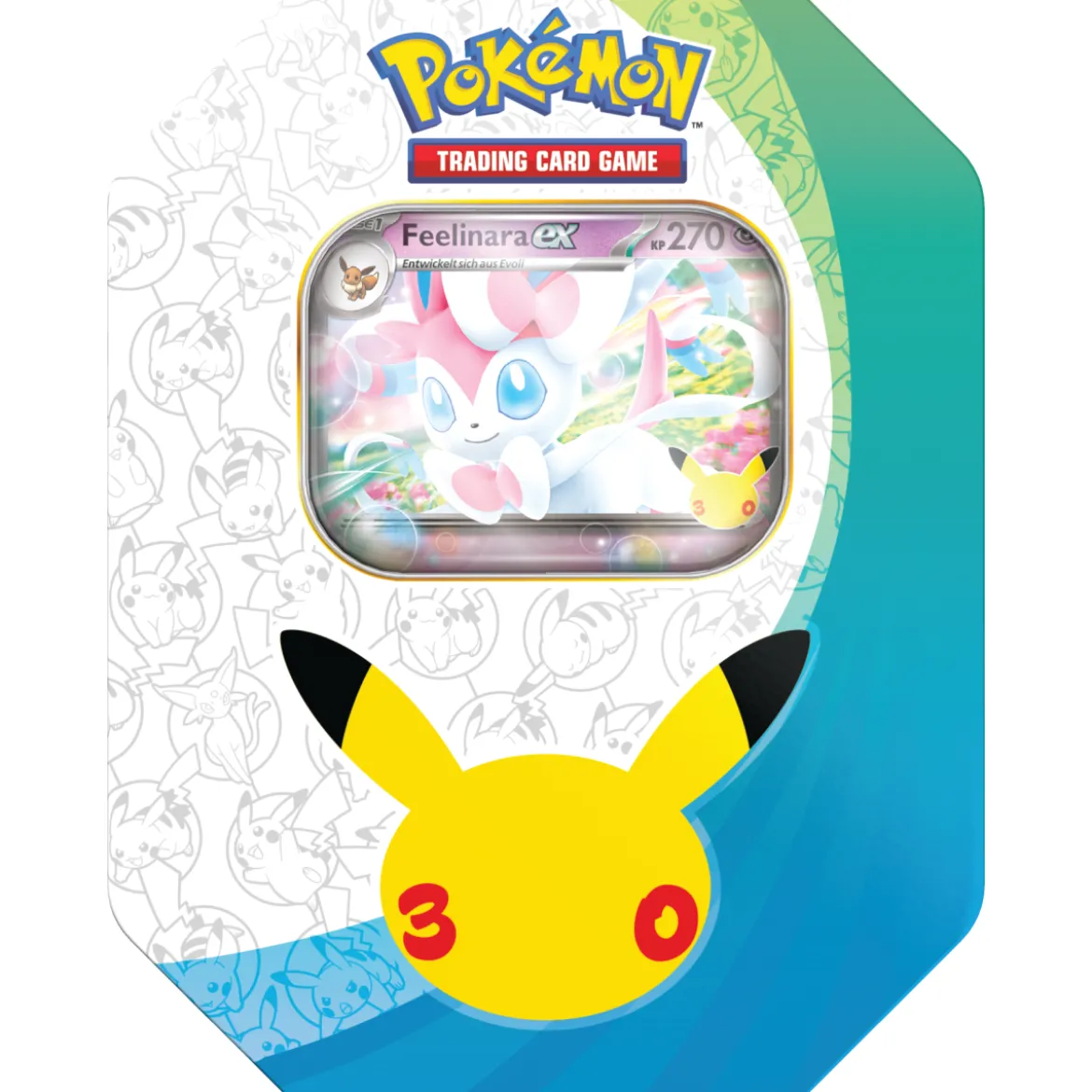 Pokemon 30 Jahre Feelinara-ex Tin Box (deutsch) VORVERKAUF