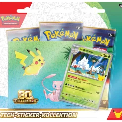 Pokemon 30 Jahre Tech-Sticker-Kollektion - Alola-Kokowei (deutsch) VORVERKAUF