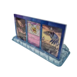 Pokemon Kartenhalter für 3 Karten inklusive Standfuß (aus der Terapagos Box)