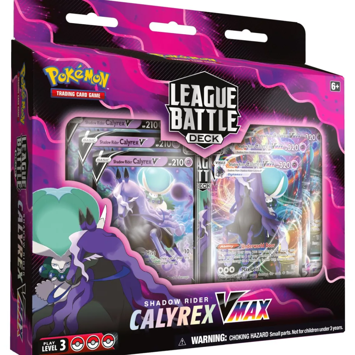 Pokemon League Battle Deck - Shadow Rider Calyrex VMAX (englisch)