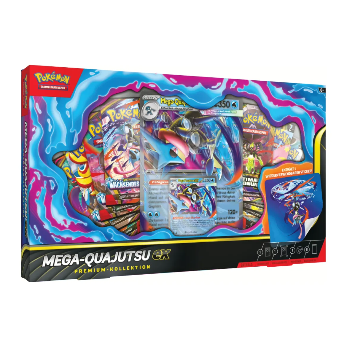 Pokemon Mega Quajutsu ex Premium Kollektion (deutsch)