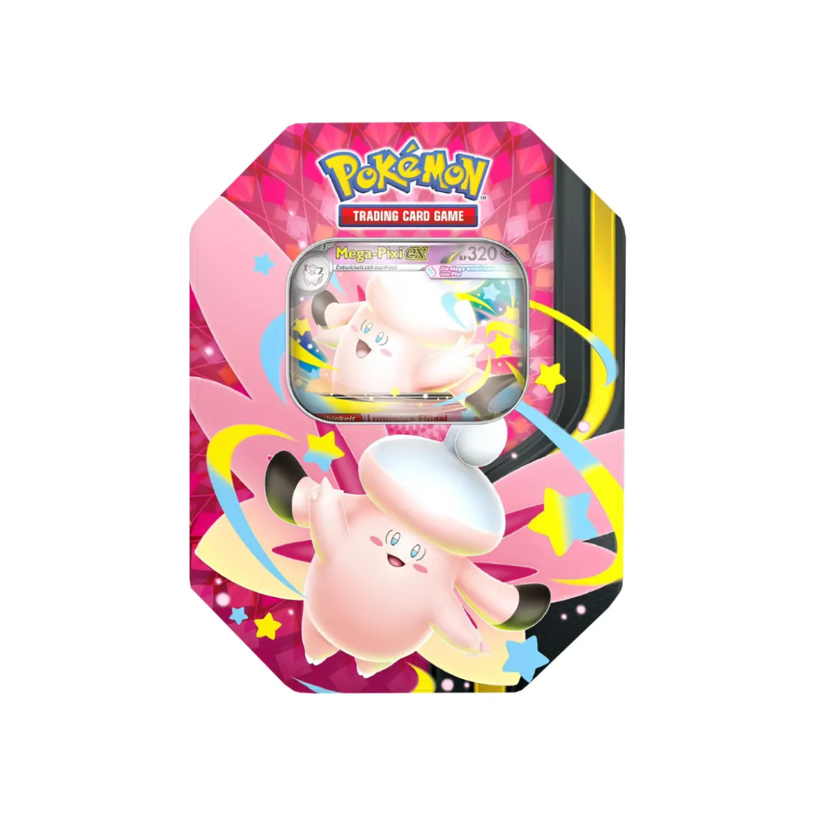 Pokemon Mondschein Tin Box Mega Pixie ex (deutsch)