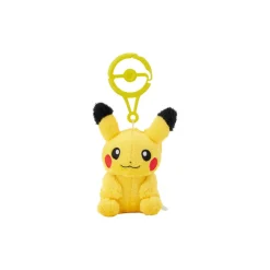 Pokemon Pikachu Plüsch Schlüsselanhänger mit Karabiner 7 cm