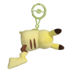 Pokemon Pikachu schlafend Plüsch Schlüsselanhänger mit Karabiner 11 cm