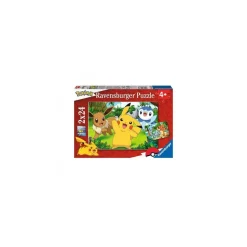 Pokemon - Pikachu und seine Freunde - Puzzle 2x24 Teile