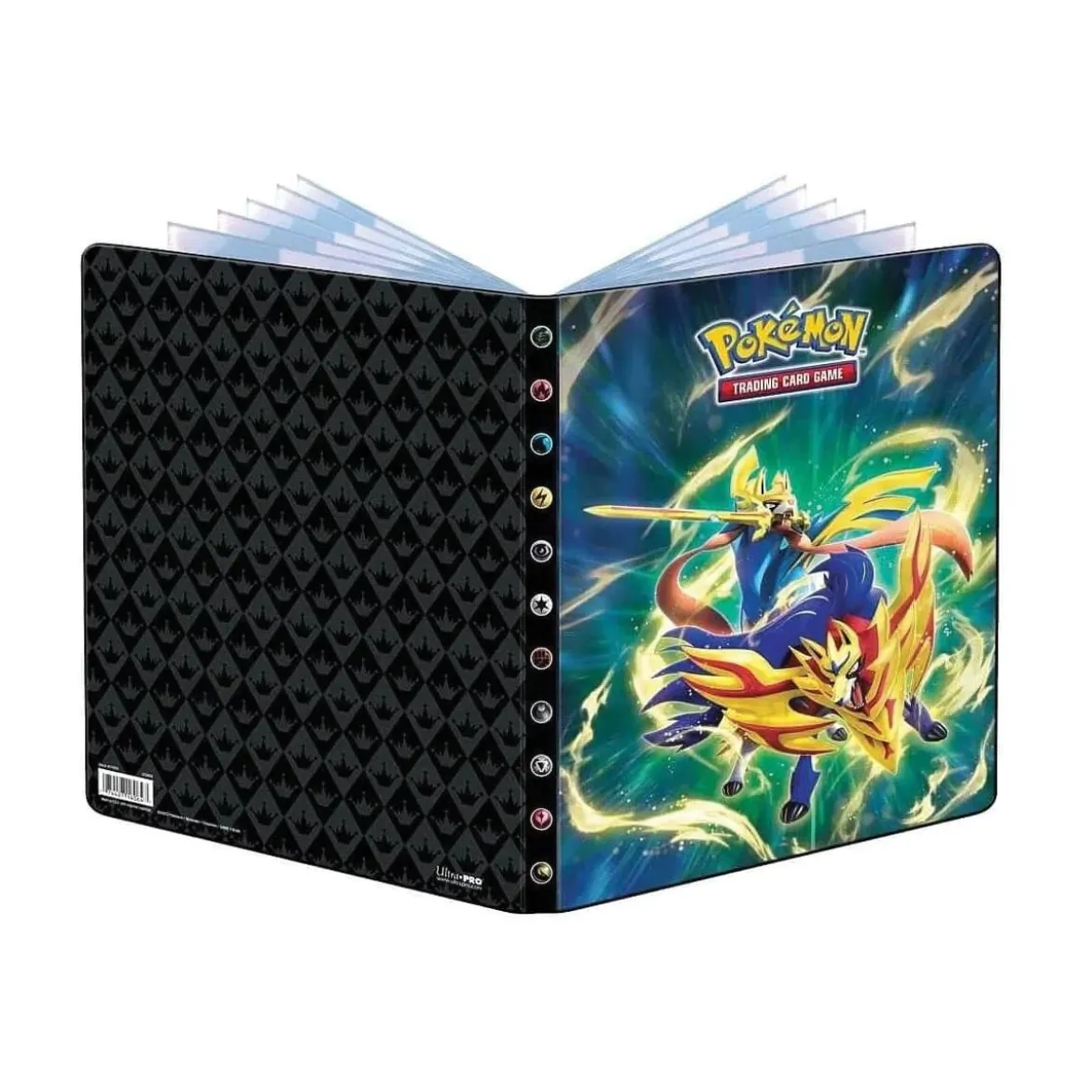 Pokemon 4-Pocket Album - Zenit der Könige Zacian & Zamazenta von Ultra Pro