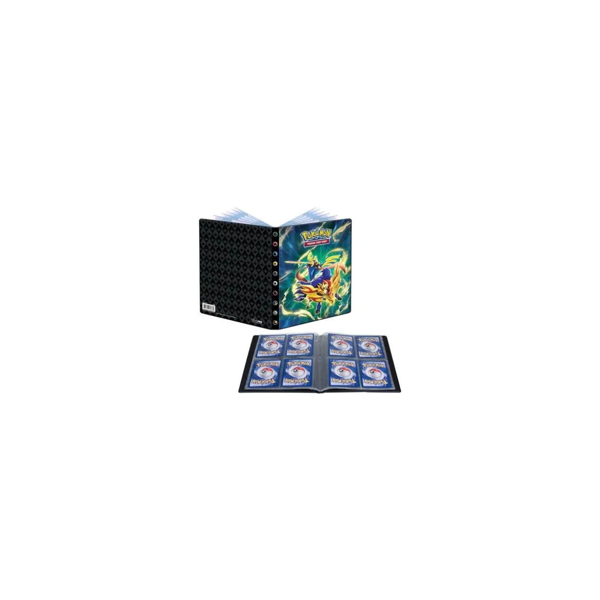 Pokemon 4-Pocket Album - Zenit der Könige Zacian & Zamazenta von Ultra Pro