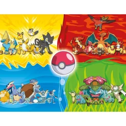Pokemon - Pokemon Typen - Puzzle 150 XXL Teile