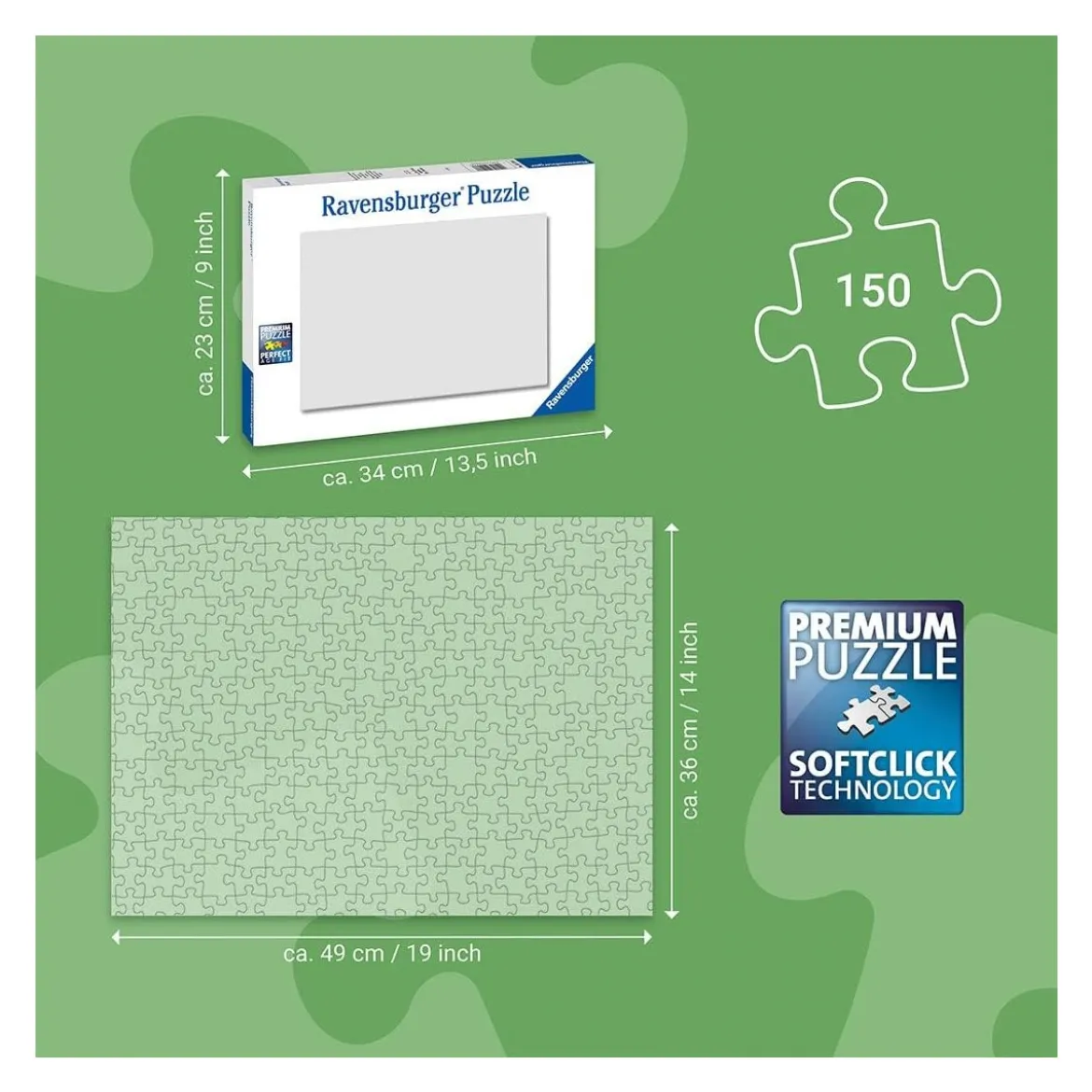 Pokemon - Pokemon Typen - Puzzle 150 XXL Teile