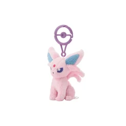Pokemon Psiana Plüsch Schlüsselanhänger mit Karabiner 8 cm