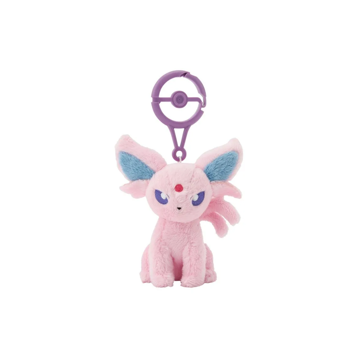 Pokemon Psiana Plüsch Schlüsselanhänger mit Karabiner 8 cm