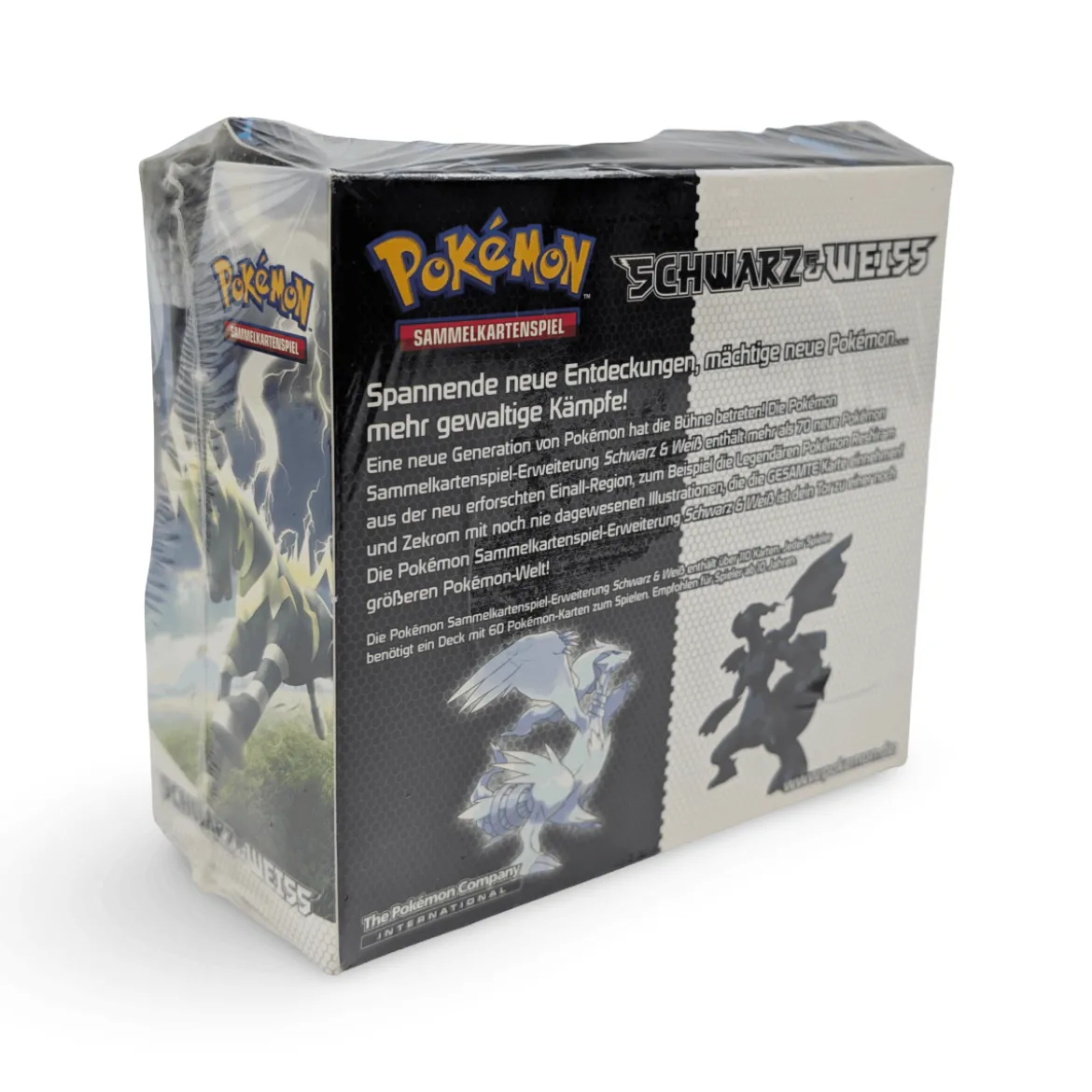 Pokemon Schwarz & Weiss Base Display (deutsch)