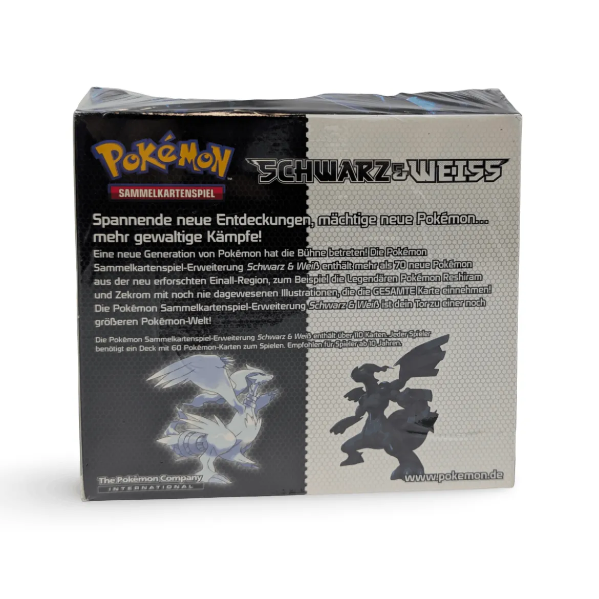 Pokemon Schwarz & Weiss Base Display (deutsch)