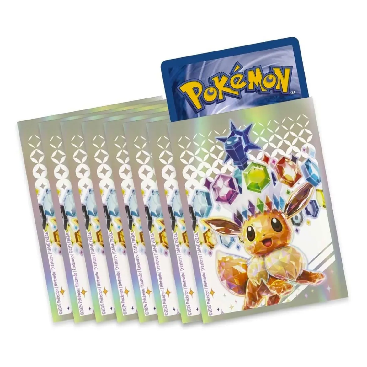 Pokemon Sleeves Evoli, Prismatische Entwicklungen (65 Kartenhüllen)