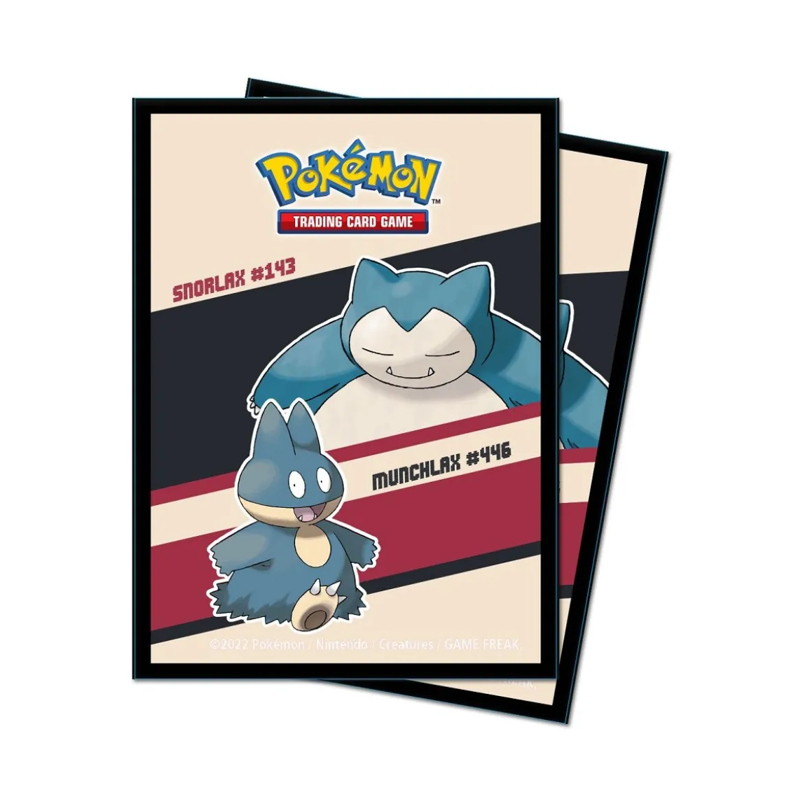 Pokemon Sleeves (65 Kartenhüllen) - Snorlax & Munchlax von Ultra Pro