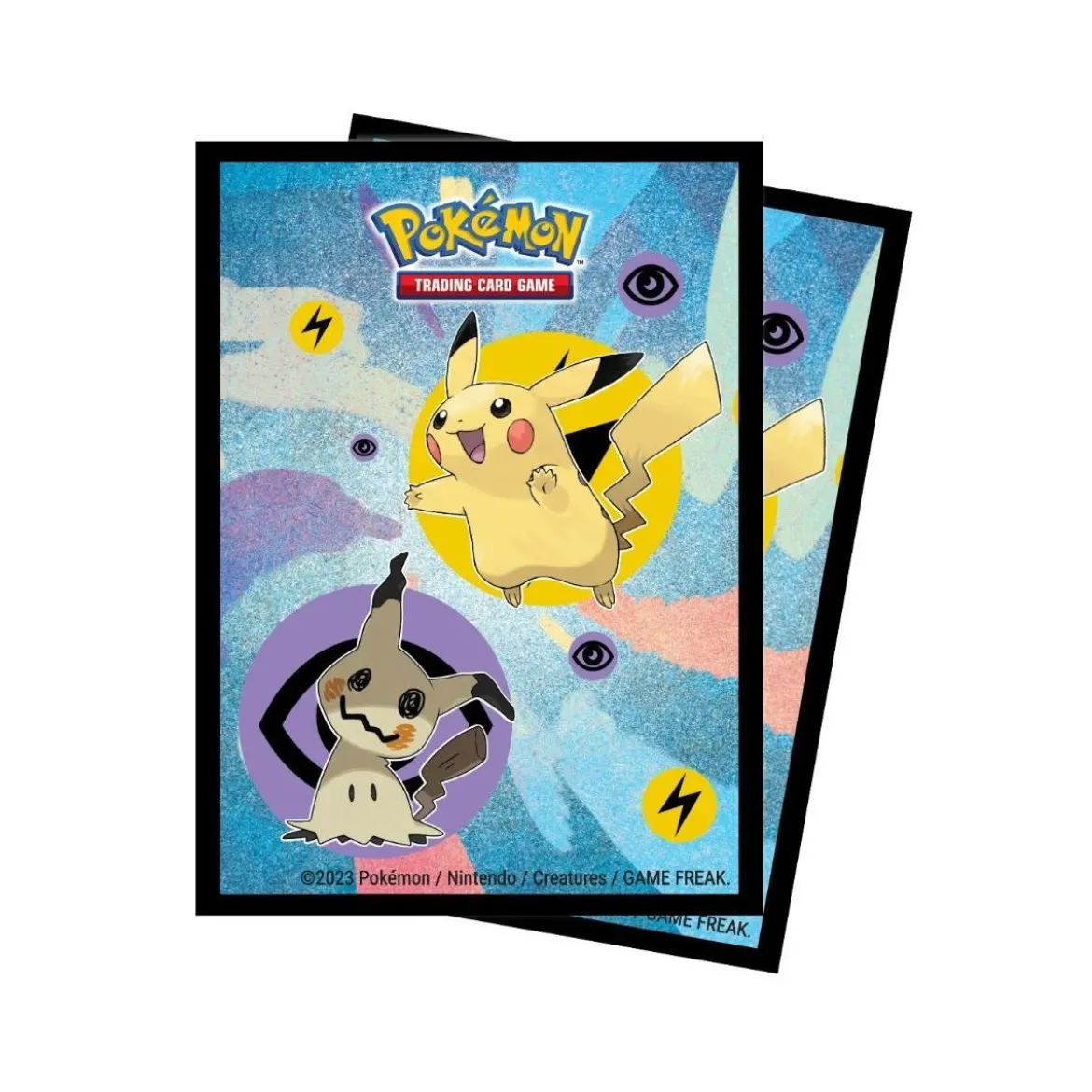 Pokemon Sleeves (65 Kartenhüllen) - Pikachu & Mimigma von Ultra Pro