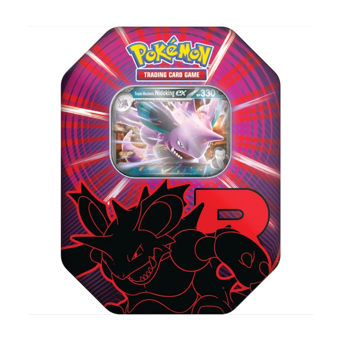 Pokemon Team Rocket: Nidoking ex Tin Box 2025 (deutsch)
