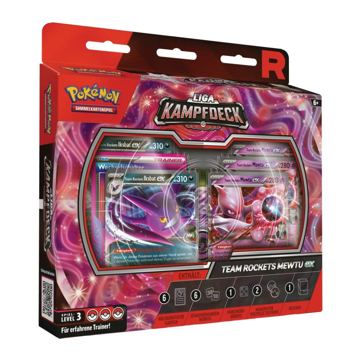 Pokemon Team Rockets Mewtu EX Liga Kampfdeck (deutsch)