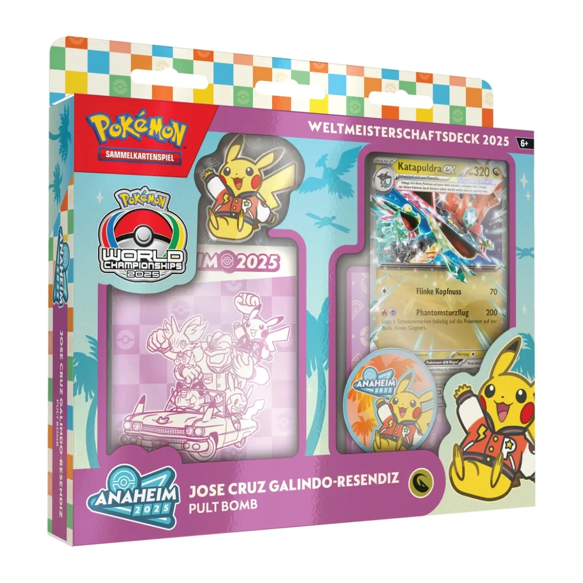 Pokemon Weltmeisterschaftsdeck 2025 Jose Cruz Galindo-Resendiz (deutsch)