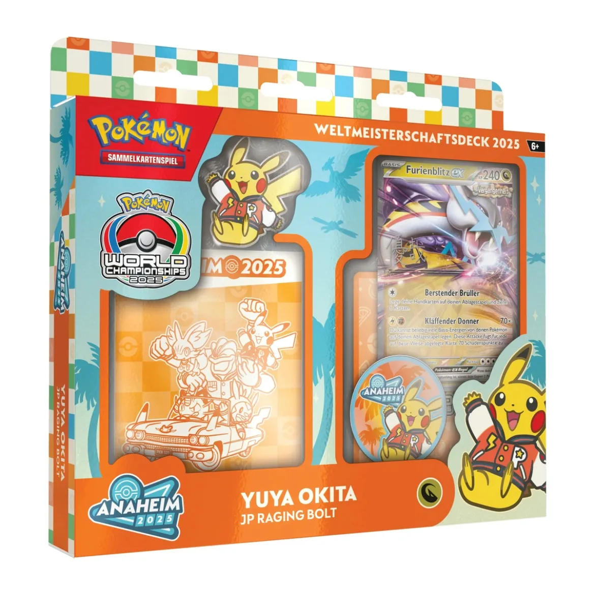 Pokemon Weltmeisterschaftsdeck 2025 Yuya Okita (deutsch)