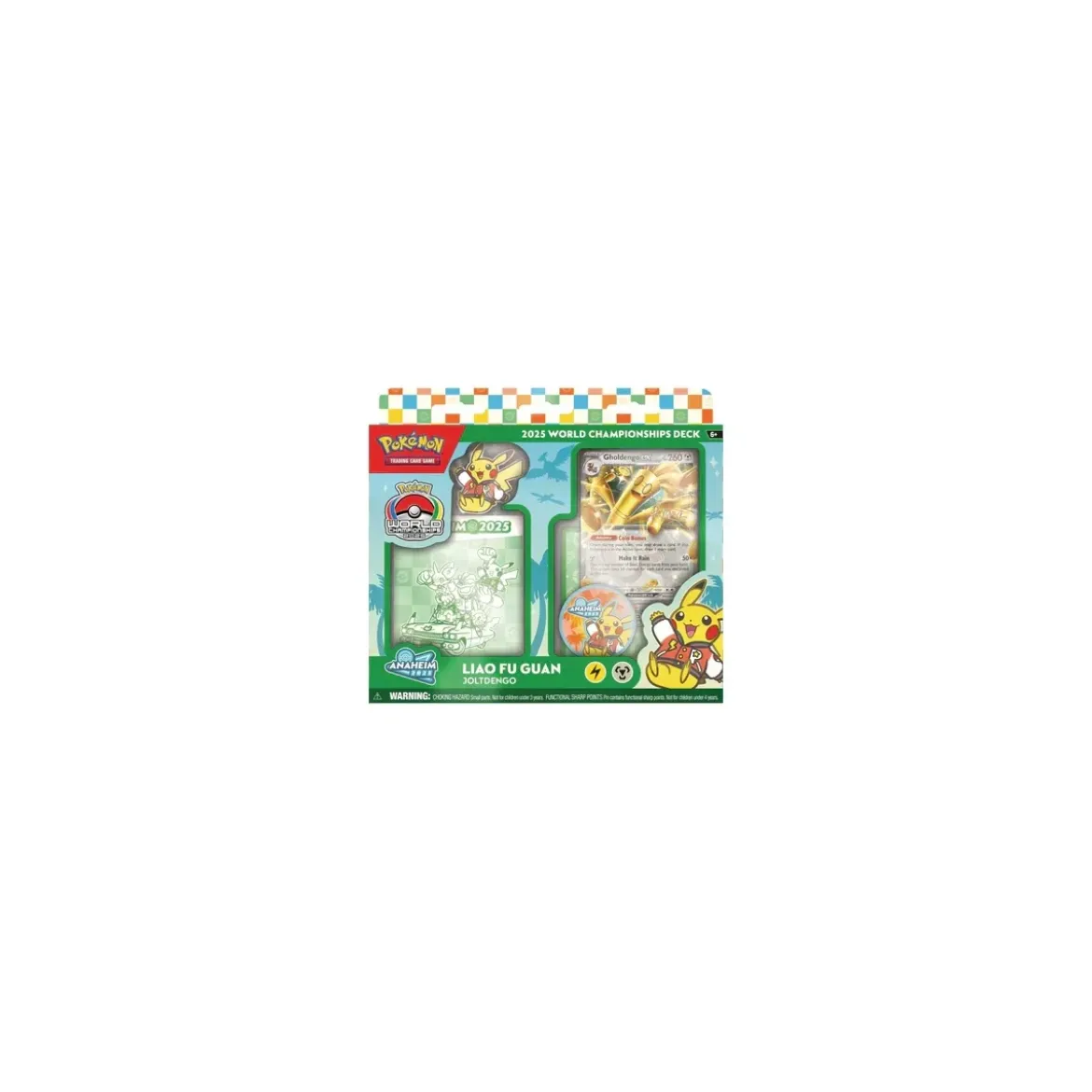 Pokemon Weltmeisterschaftsdeck 2025 Liao Fu Guan (englisch)