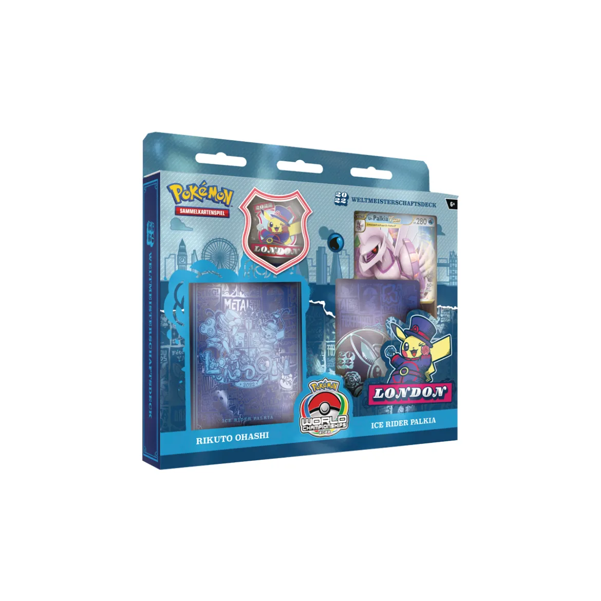 Pokemon 2022 World Championship Deck Rikuto Ohashi (englisch)