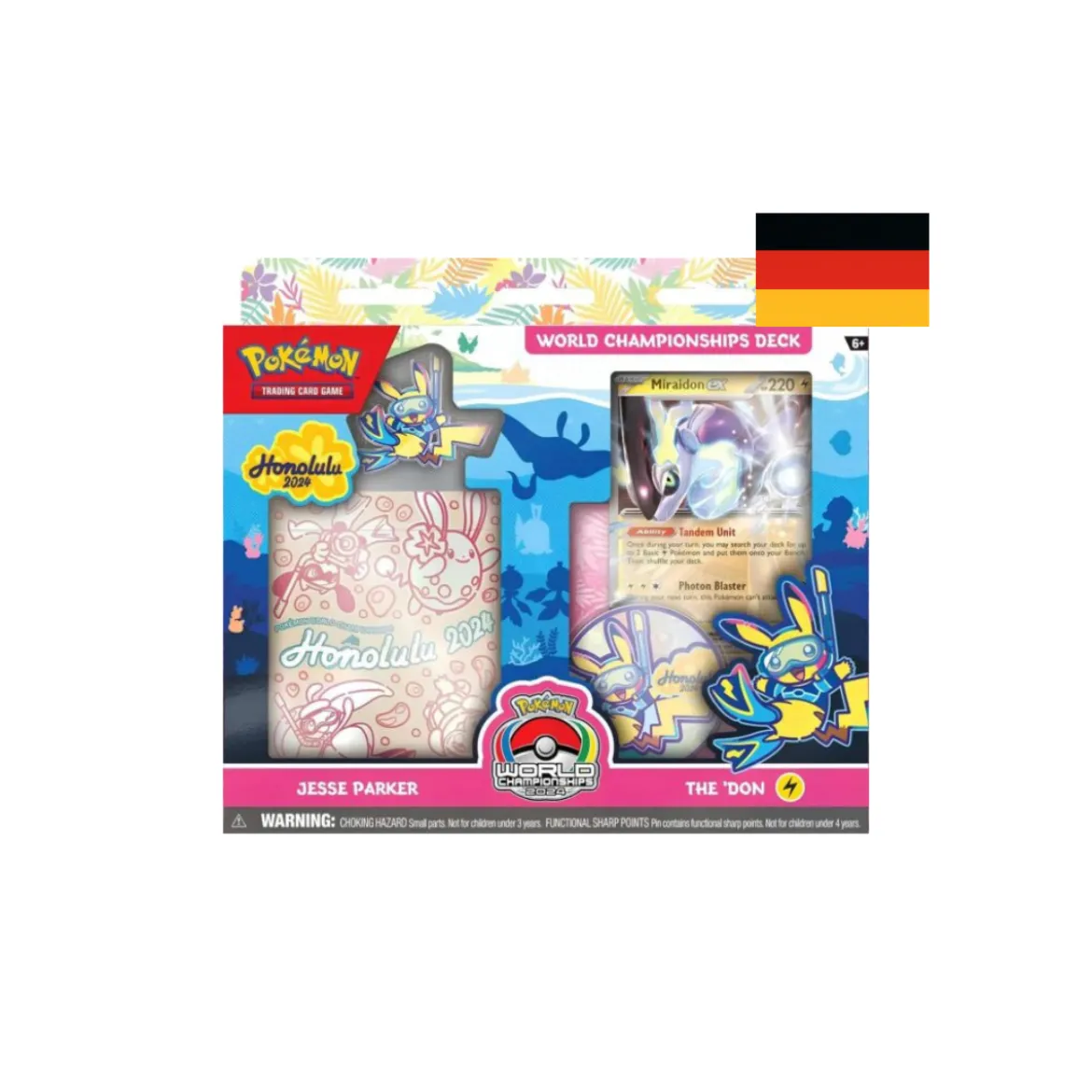 Pokemon 2024 World Championship Deck Jesse Parker (deutsch)