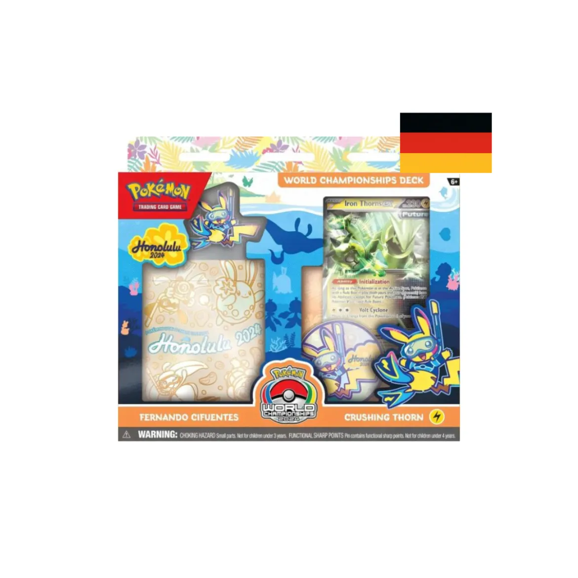 Pokemon 2024 World Championship Deck Fernando Cifuentes (deutsch)