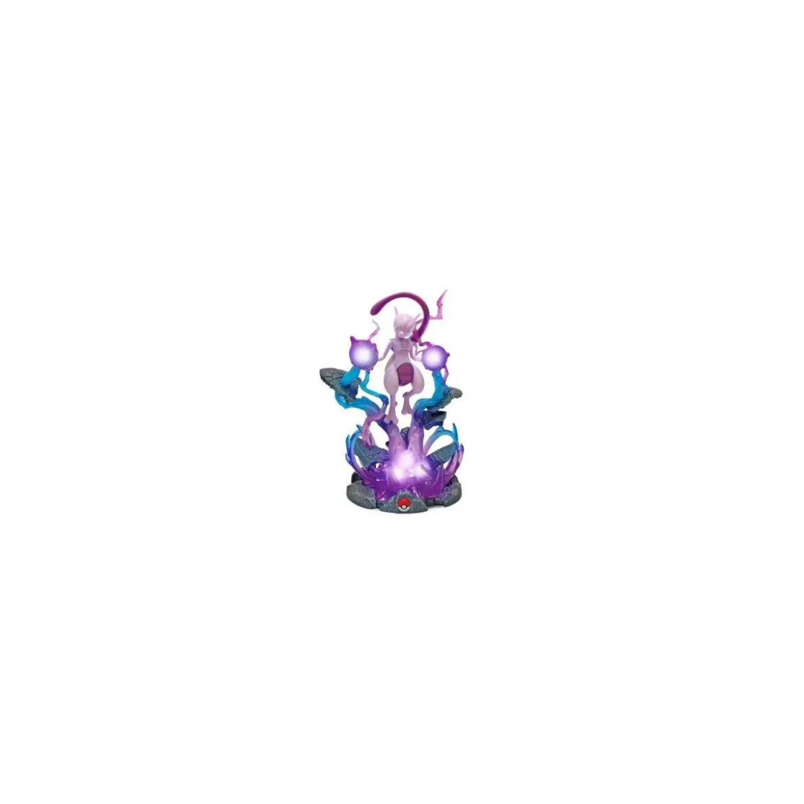 Pokemon XL Deluxe Figur Mewtu mit Leuchtfunktion ca. 25 cm