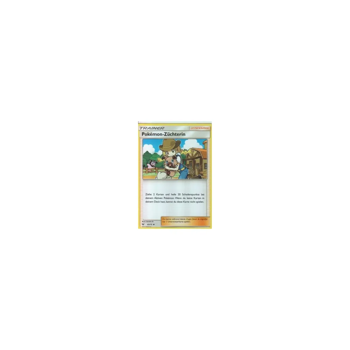 Pokemon-Züchterin 063/73