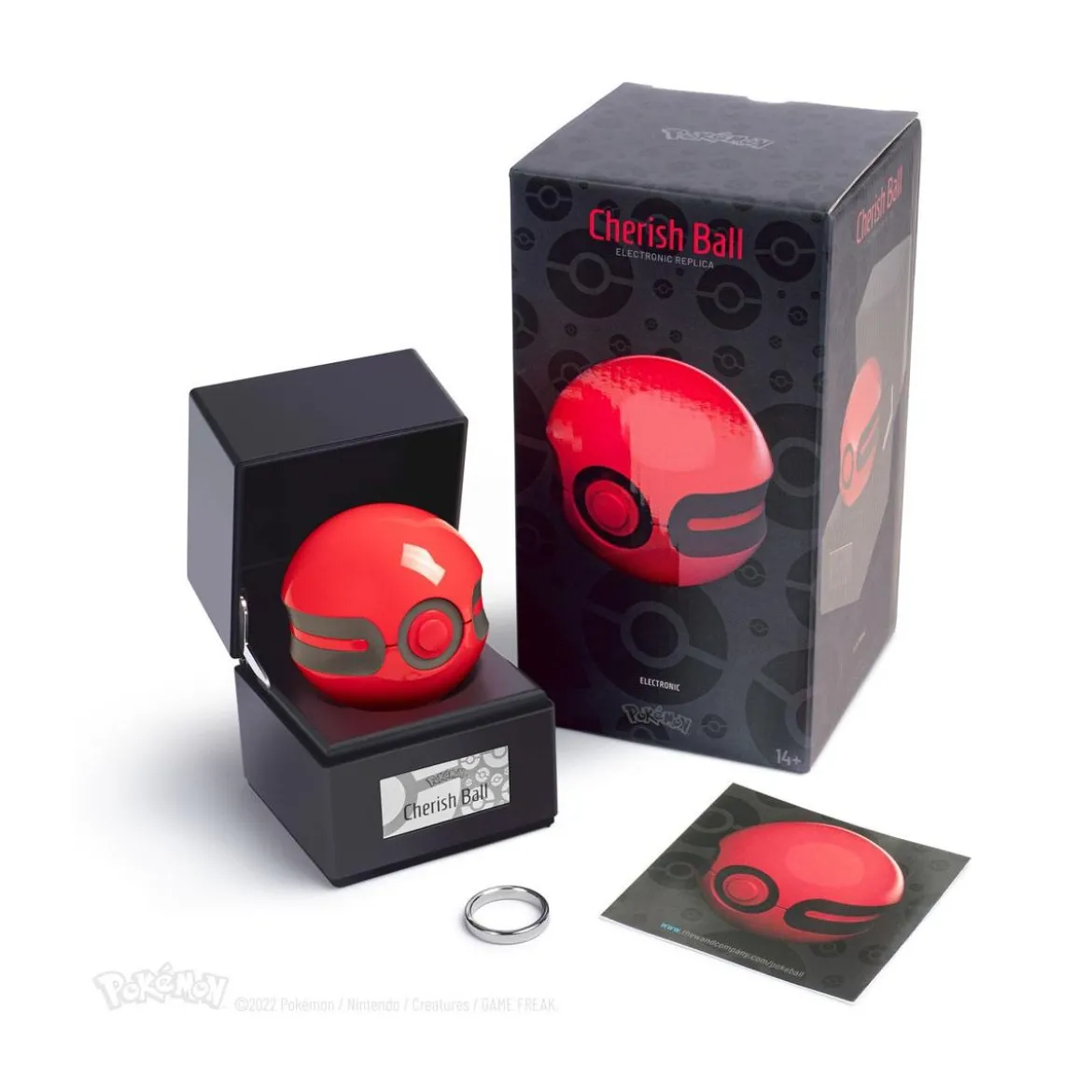 Pokémon Diecast Replika Cherish Ball / Jubelball mit Lichteffekt