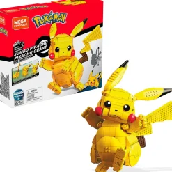 Pokémon Jumbo Pikachu - Bauset von Mega Construx (825 Teile)