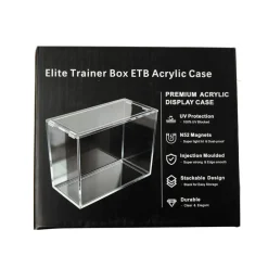 Premium Acrylic Case für Pokemon Elite Trainer Box