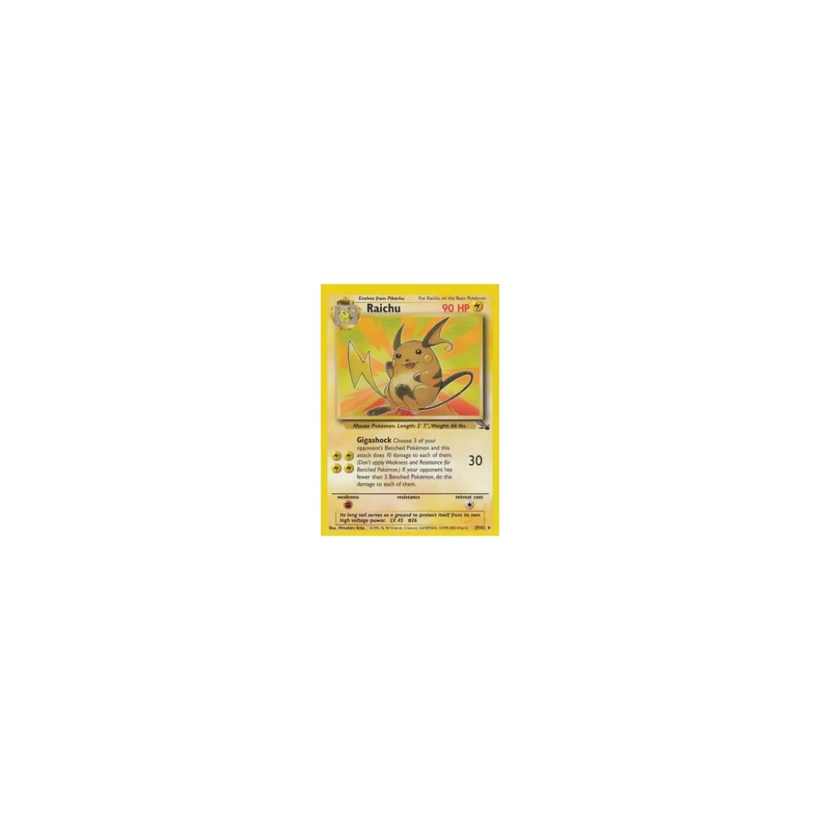 Raichu 29/62