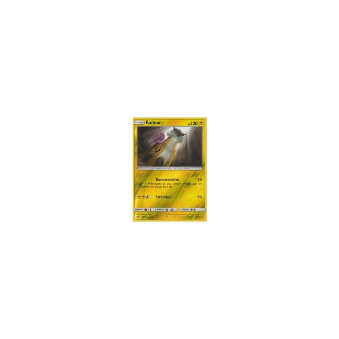Raikou 032/73 REVERSE HOLO