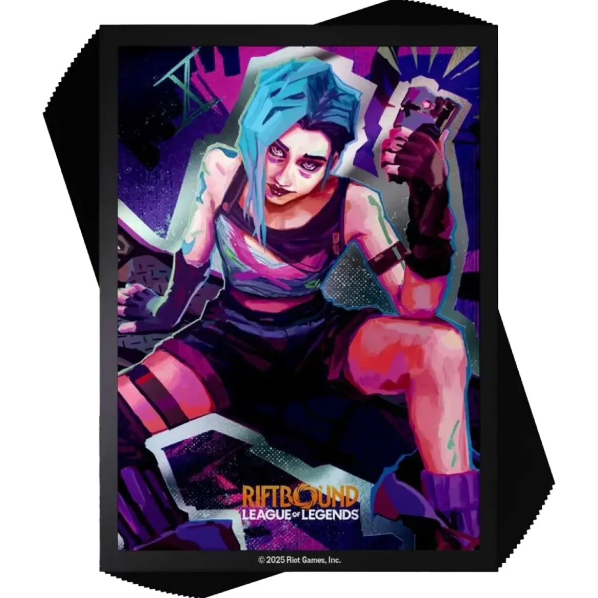 Riftbound: League of Legends - Jinx Sleeves (100 Kartenhüllen)