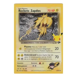 Rocket's Zapdos GC15 HOLO Celebrations