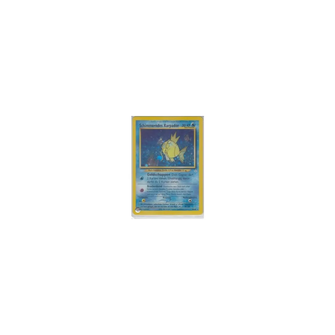 Schimmerndes Karpador 66/64 HOLO BESPIELT