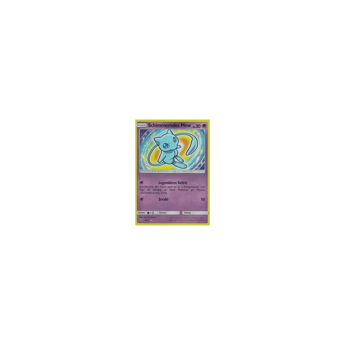 Schimmerndes Mew 040/73 HOLO
